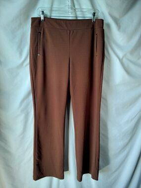 Soho Wide-Leg Pants in Rich Brown